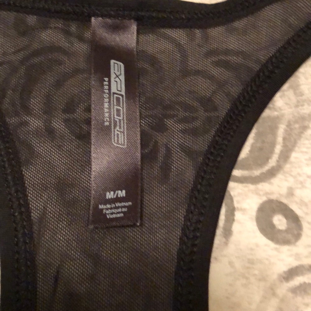 Express Mesh Back Workout Tank - Picture 3 of 5
